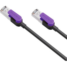 Cabletime Kabelis Cat8 S/STP, 10m, melns