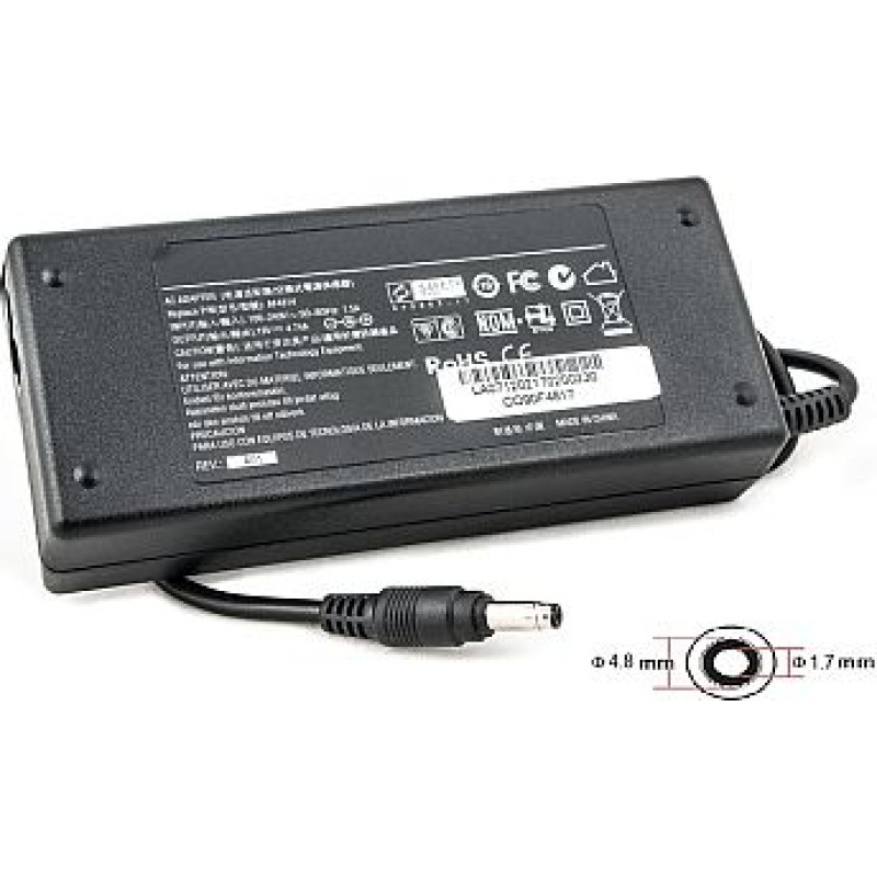 Extradigital Klēpjdatora strāvas adapteris COMPAQ 90W: 19V, 4.74A