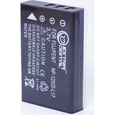 Extradigital Fuji, akumulators NP-120, Ricoh DB-43, Pentax D-LI7