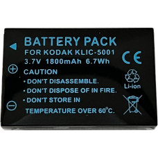 Extradigital Kodak, akumulators KLIC-5001, DB-L50