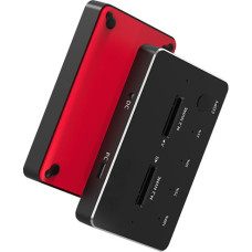 Extradigital SSD divu ligzdu dokstacija M.2 SATA/NVME, USB-A, USB-C