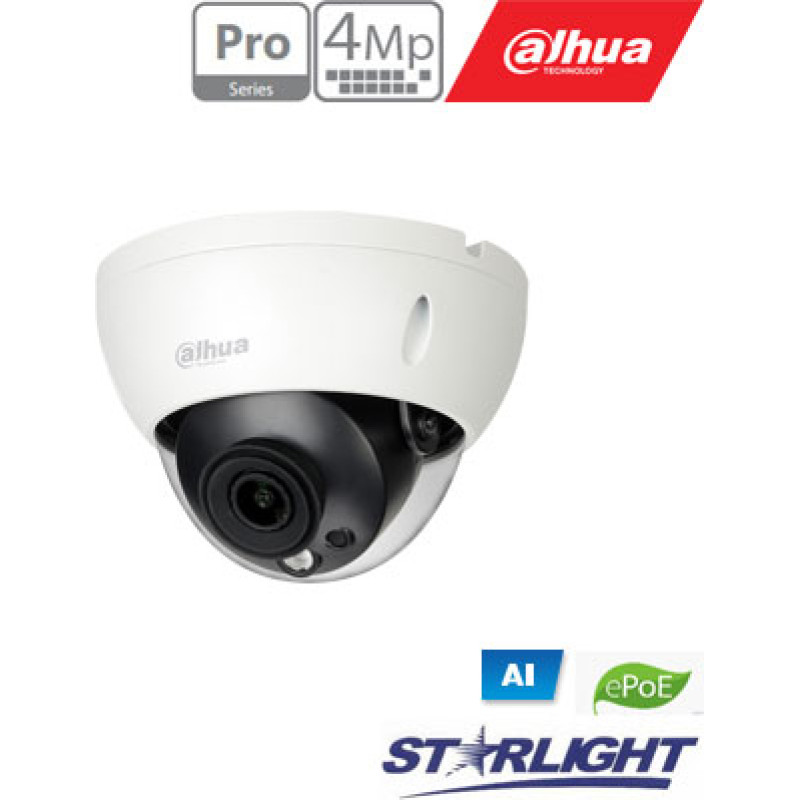 Dahua IP tīkla kamera 4MP 2K IPC- HDBW5442R-ASE