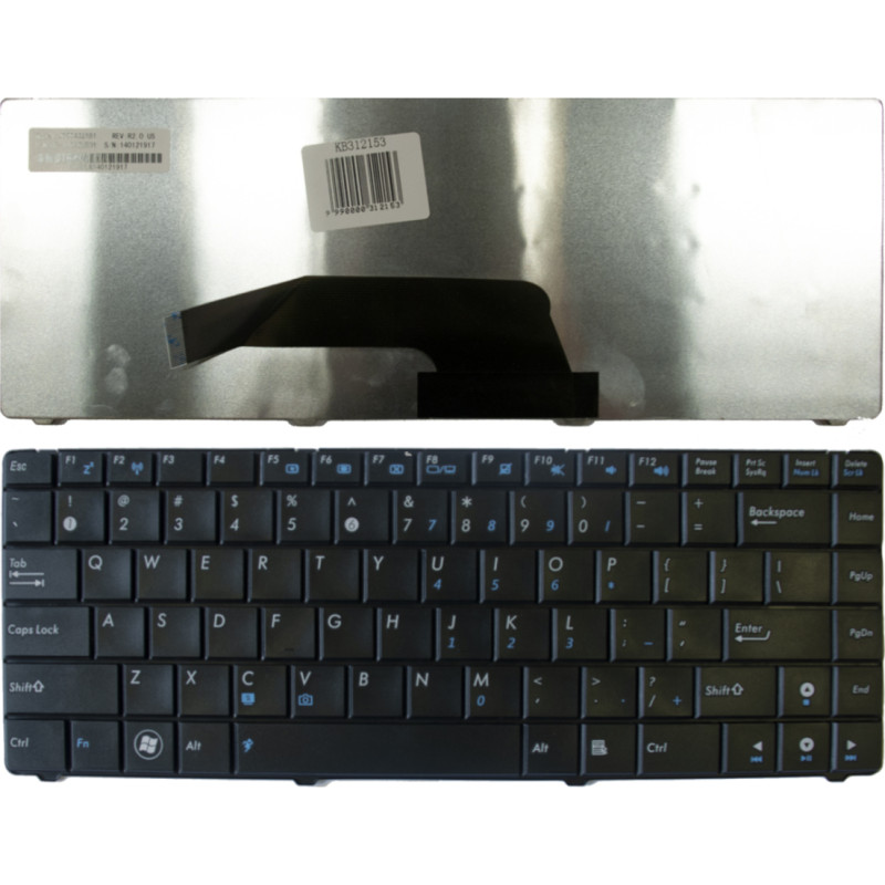 Asus tastatūra: K40, K40AB, K40IJ, K40IN, K40C, K40IP