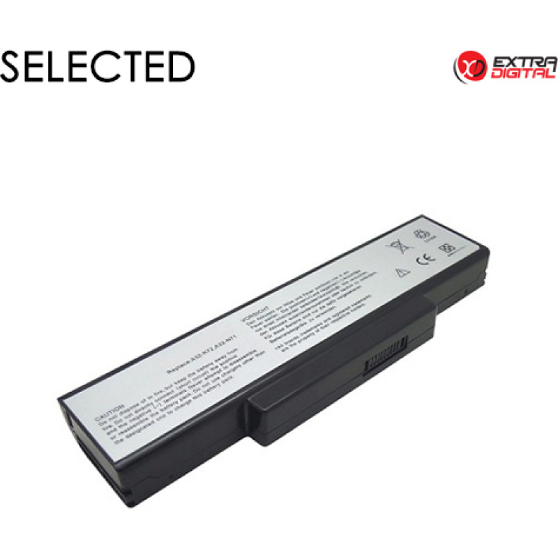 Extradigital Klēpjdatora akumulators ASUS A32-K72, 4400mAh, Extra Digital Selected