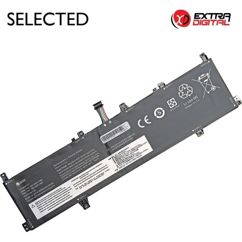 Extradigital Klēpjdatora akumulators LENOVO L21M4P77, 3000mAh, Extra Digital Selected