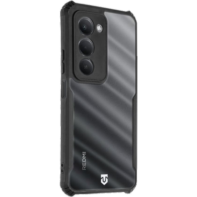 Tactical Quantum Stealth Cover for Xiaomi Redmi 15 Clear|Black