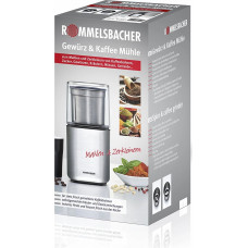 Rommelsbacher Spice Coffee Grinder stainless steel silver EGK 200 (EGK 200)
