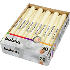 Bolsius Galda svece 1gab. 245|24mm bē&scaron;a