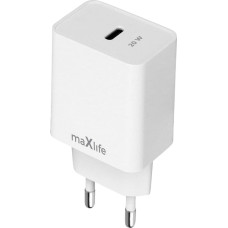 Maxlife MXTC-13-20C PD QC charger 1x USB-C 20W white
