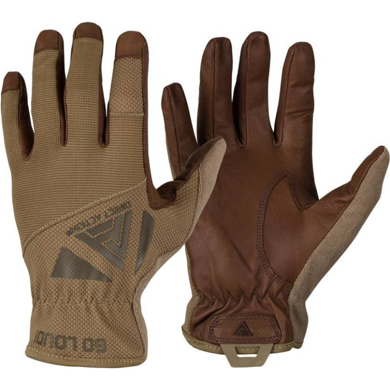 Direct Action - Tactical Light Gloves&reg; - Ādas - Koijotu brūni - GL-LGHT-GLT-CBR (M)