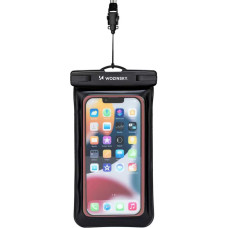 Wozinsky Ūdensnecaurlaidīgs aizsargmaciņ&scaron; 187x110 mm tālrunim - melns