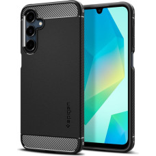 Spigen Samsung Galaxy A16 4G / 5G Rugged Armor aizmugurējais maciņ&scaron; - melns