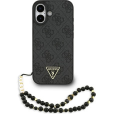 Case Guess 4G Strap Triangle Logo        MagSafe for iPhone 17 black