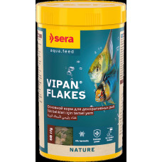 Sera Pārslveidīga barība dekoratīvajām zivīm - Sera Vipan Flakes 250ml (60g)