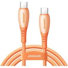 Joyroom S-A59 Vibrant Series 60W USB-C - USB-C Cable 1.2m - Orange