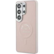 Karl Lagerfeld PU RSG Logo Magnetic Case for Samsung Galaxy S26 Ultra Pink