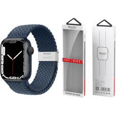 Yesido WB23 APPLE WATCH BRAIDED STRAP 42|44|45 NAVY