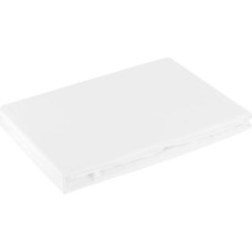 Satīna palags 100x200 balts, vienkāršs Nova 3