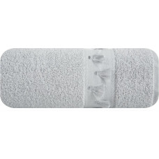 Dvielis Anabel 70x140 sudrabs 02 pomponu bārkstis 450g/m2