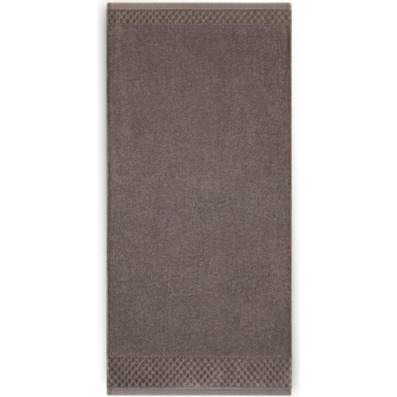 Dvielis Carlo AG 70x140 brūns taupe 8549/587 500g/m2