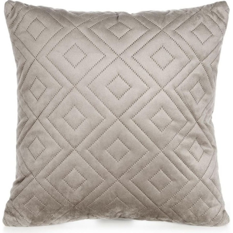 Dekoratīvā spilvendrāna 40x40 Ariel 3 bēša ģeometriskā raksta