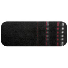 Dvielis Pola 70x140 21 melns frotē 500 g/m2