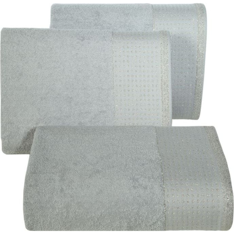 DVIELIS LUNA (04) 70X140 CM SUDRABA