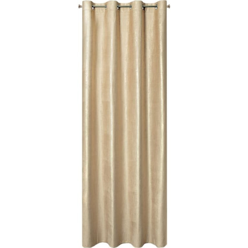 Gatavs aizkars marsala 140x250 cm bēšs