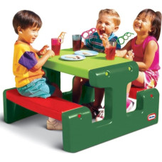 Piknika galds bērniem Sulīgi zaļš