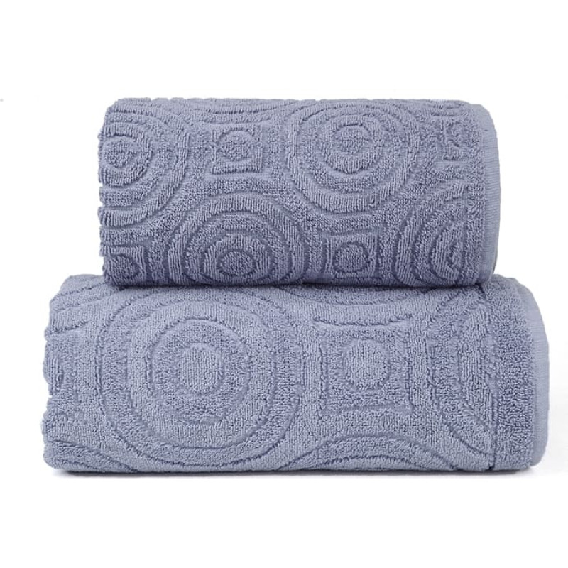 Dvielis Emma 2 70x140 pelēks 500g/m2 frotē