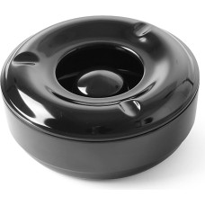 Hendi Pelnu trauks ar vāku Melamīna melns Diam. 146 mm - 569757