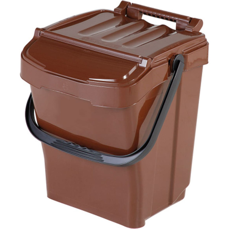 Sartori Ambiente Atkritumu &scaron;ķiro&scaron;anas konteiners BIO atkritumiem URBA PLUS 40L - brūns