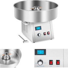 Royal Catering Efektīva kokvilnas konfekšu mašīna 1500W 4kg/h 62cm RCZK-1500S-W