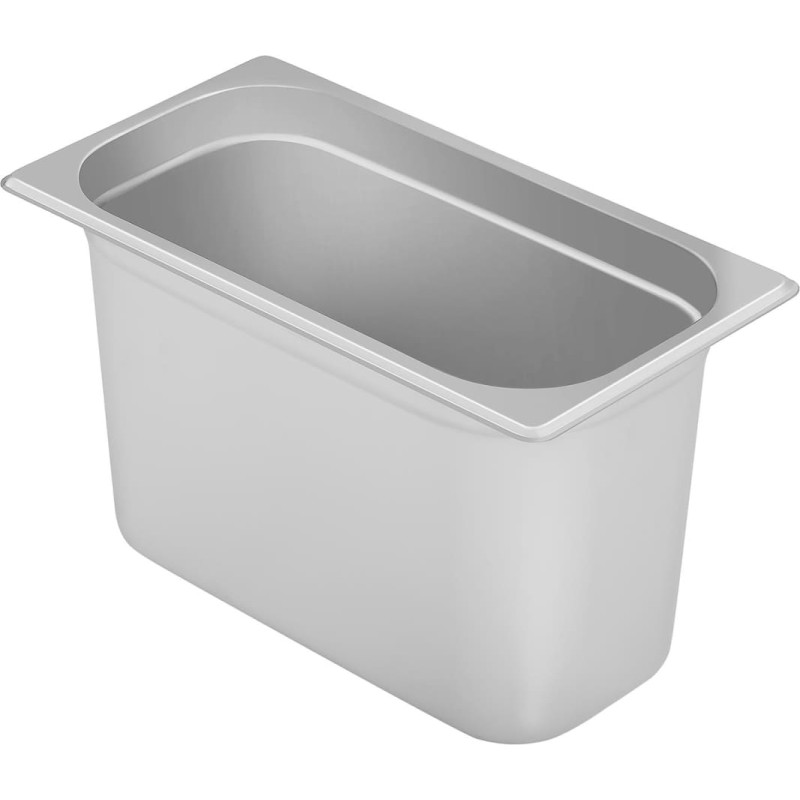 Royal Catering Nerūsējo&scaron;ā tērauda ēdinā&scaron;anas trauks GN1/3 dziļums 200 mm