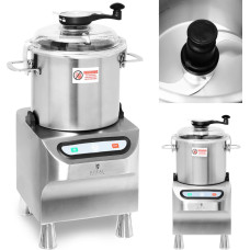 Royal Catering Ēdināšanas naža griezējs smalcināšanai gaļas dārzeņu malšanai šķēlēs 8 L 1500 apgr./min 800 W