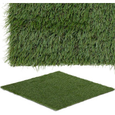 Hillvert Mākslīgā zāle terases balkonam mīksta 30 mm 14/10 cm 100 x 100 cm