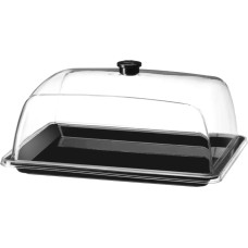 Hendi Taisnstūra bufetes displeja paplāte ar vāku GN 1/2 - 203583