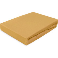 Džersijai pieguļošs palags 180x200 042 sinepes