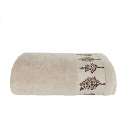 Terases dvielis 70x140 bēšs frotē 500g/m2