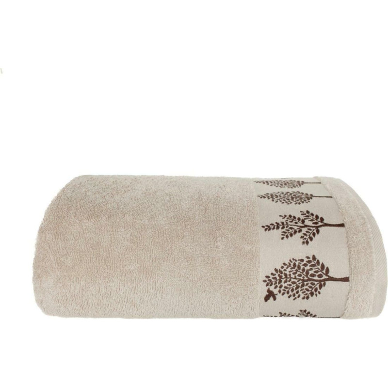 Terases dvielis 70x140 bēšs frotē 500g/m2