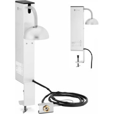 Royal Catering CO2 bāra glāžu stikla saldētava ar LED gaismu