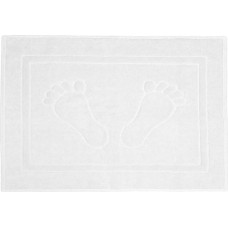 Viesnīcas paklājs smiltis 50x70 balts 700g/m2 frotē