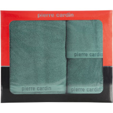 Dvieļu komplekts kastītē, 3 gab. Evi green 430g/m2 Pierre Cardin