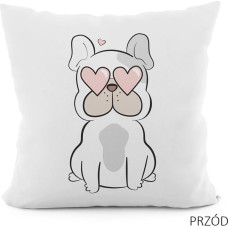 PIESIO VELVET dekoratīvā spilvendrāna, 40x40cm, krāsa 001 PWA011/POP/001/040040/1