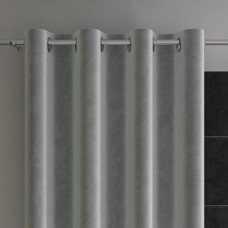 VELVI Gatavs aizkars ar cilpām, platums 140 x augstums 250cm, krāsa 005 gaiši pelēka VELVI0/ZGP/005/140250/1
