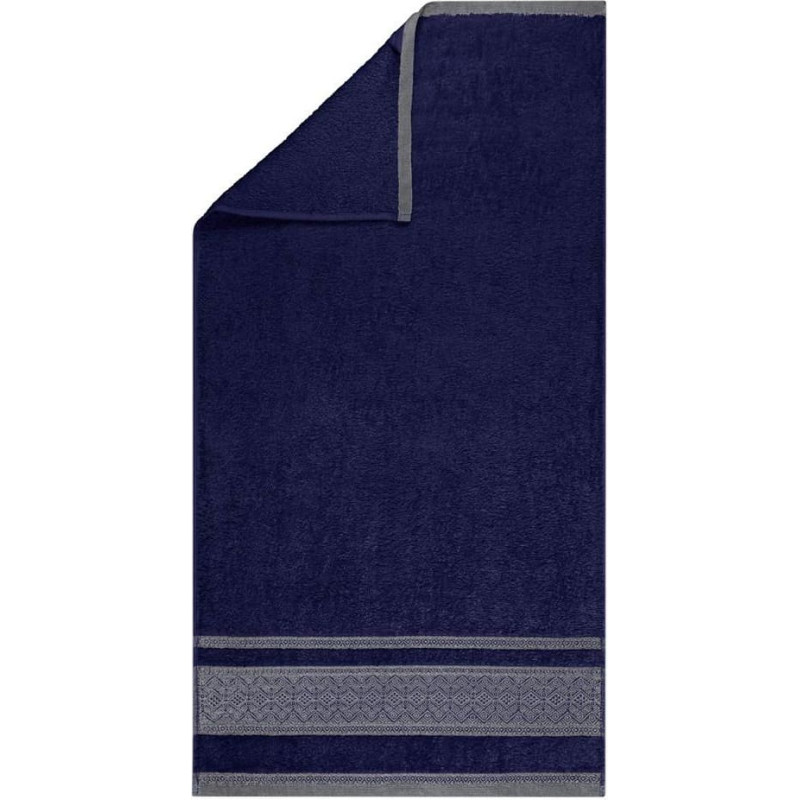 Panamas dvielis 70x140 tumši zils frotē 500g/m2