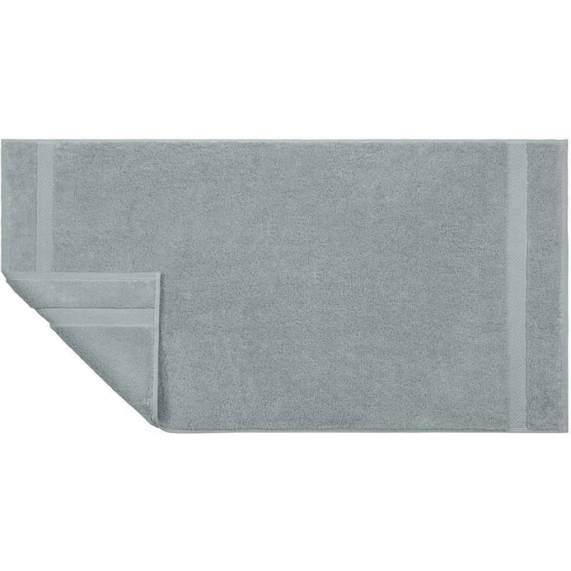 Kairas dvielis 70x140 pelēks no ēģiptiešu kokvilnas frotē 500g/m2