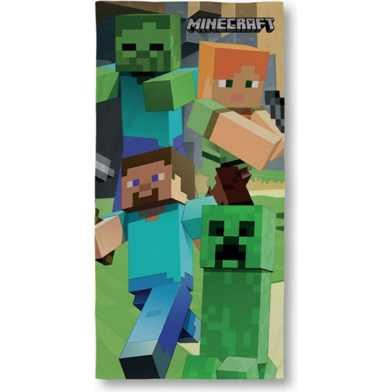 Pludmales dvielis 70x140 Minecraft spēlētājam