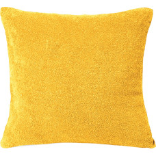 Frotē spilvendrāna 40x40 dzeltena 05