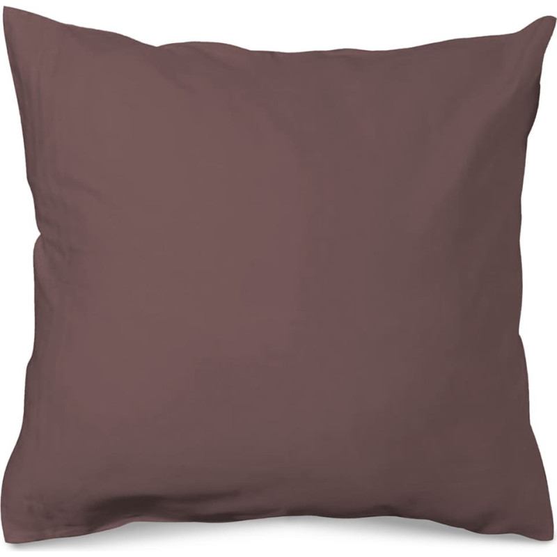 Satīna spilvendrāna 70x80 Zelta brūna 18 vienkrāsaina